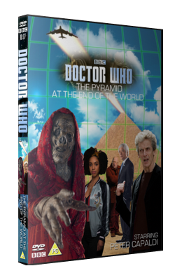 My standard cover for The Pyramid at the End of the World