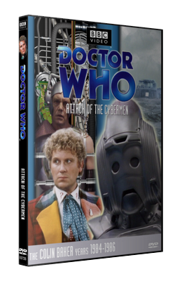 My photo-montage cover for Attack of the Cybermen - photos (c) BBC