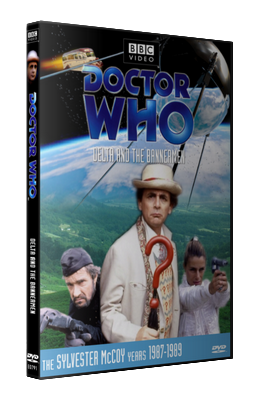 My photo-montage cover for Delta and the Bannermen - photos (c) BBC