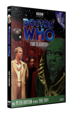 My photo-montage cover for Four to Doomsday - photos (c) BBC