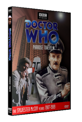 My photo-montage cover for Paradise Towers - photos (c) BBC