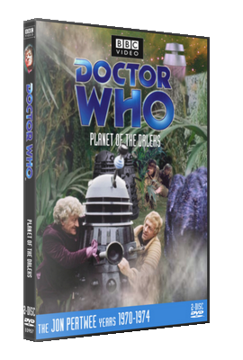 My photo-montage cover for Planet of the Daleks - photos (c) BBC