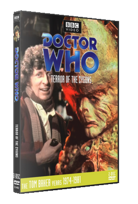 My photo-montage cover for Terror of the Zygons - photos (c) BBC