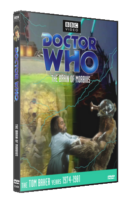 My photo-montage cover for The Brain of Morbius - photos (c) BBC