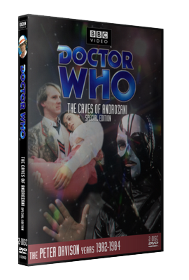 My photo-montage cover for The Caves of Androzani: Special Edition - photos (c) BBC