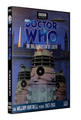 My photo-montage cover for The Dalek Invasion of Earth - photos (c) BBC