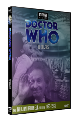 My photo-montage cover for The Daleks - photos (c) BBC