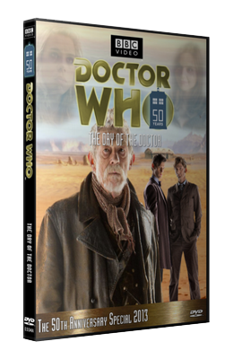 My 50th Anniversary logo Region 1 cover for The Day of The Doctor