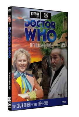 My photo-montage cover for The Hollows of Time: Big Finish audio version - photos (c) BBC