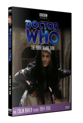 My photo-montage cover for The Mark of the Rani - photos (c) BBC