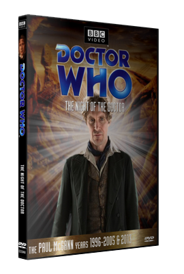 My photo-montage cover for The Night of The Doctor - photos (c) BBC