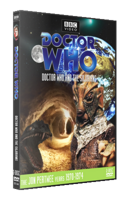 My photo-montage cover for The Silurians - photos (c) BBC