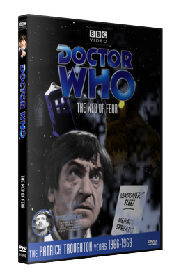 My photo-montage cover for The Web of Fear - photos (c) BBC