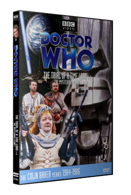 My photo-montage cover for The Trial of a Time Lord 1-4 - The Mysterious Planet - photos (c) BBC