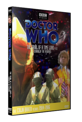 My photo-montage cover for The Trial of a Time Lord 9-12 - Terror of the Vervoids - photos (c) BBC