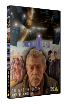 My Smith alternative Region 2 cover for The Day of The Doctor