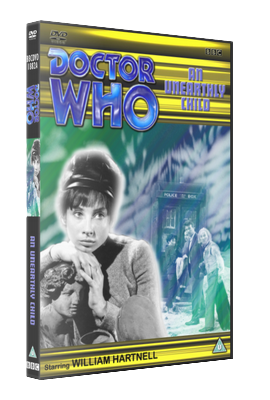 My alternative style photo-montage cover for An Unearthly Child - photos (c) BBC
