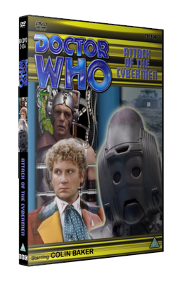 My alternative style photo-montage cover for Attack of the Cybermen - photos (c) BBC