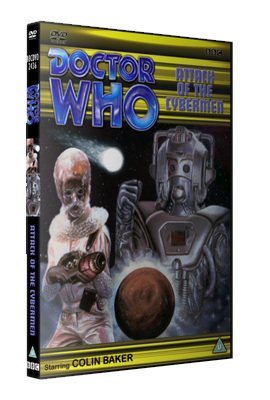 My alternative style artwork cover for Attack of the Cybermen