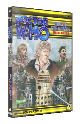 My alternative style artwork cover for Day of the Daleks