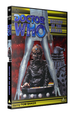 My alternative style artwork cover for Destiny of the Daleks