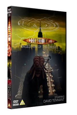 My standard cover for Evolution of the Daleks