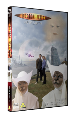My standard cover for New Earth - with as-transmitted Eccleston logo