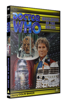 My alternative style artwork cover for Revelation of the Daleks