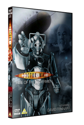 My standard cover for Rise of the Cybermen - with Tennant logo