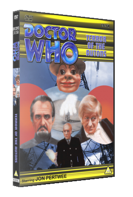 My alternative style artwork cover for Terror of the Autons