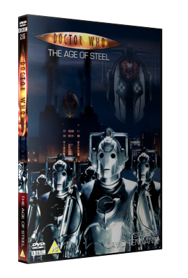 My standard cover for The Age of Steel - with as-transmitted Eccleston logo