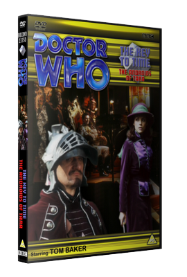 My alternative style photo-montage cover for The Androids of Tara - photos (c) BBC