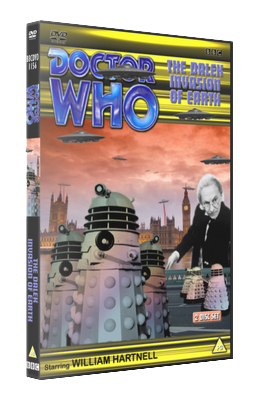 My alternative style photo-montage cover for The Dalek Invasion of Earth - photos (c) BBC