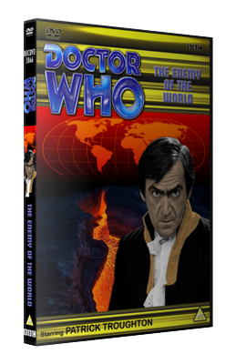 My alternative style photo-montage cover for The Enemy of the World - photos (c) BBC