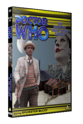 My alternative style photo-montage cover for The Greatest Show in the Galaxy - photos (c) BBC