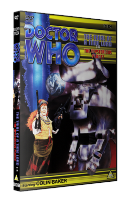 My alternative style artwork cover for The Trial of a Time Lord 1-4: The Mysterious Planet