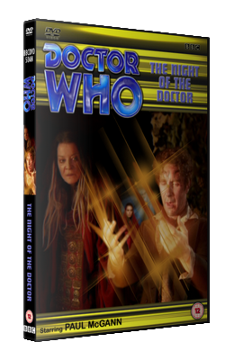 My alternative style photo-montage cover for The Night of The Doctor - photos (c) BBC