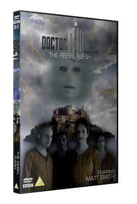 My standard cover for The Rebel Flesh