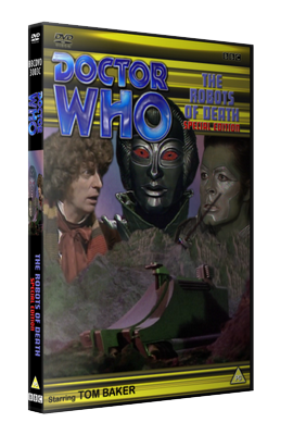 My alternative style photo-montage cover for The Robots of Death: Special Edition - photos (c) BBC