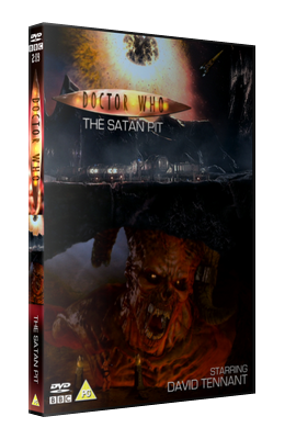 My standard cover for The Satan Pit - with as-transmitted Eccleston logo