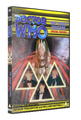My alternative style photo-montage cover for The Three Doctors: Special Edition - photos (c) BBC