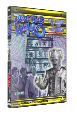 My alternative style photo-montage cover for The Tomb of the Cybermen: Special Edition - photos (c) BBC