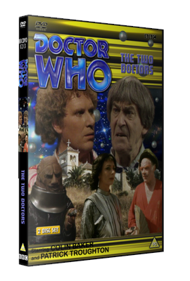 My alternative style photo-montage cover for The Two Doctors - photos (c) BBC