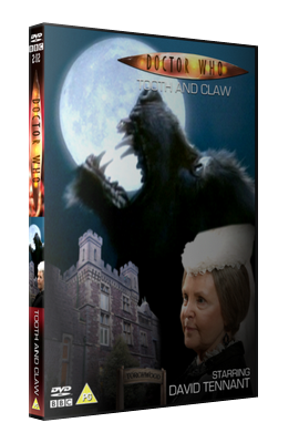 My standard cover for Tooth and Claw - with as-transmitted Eccleston logo