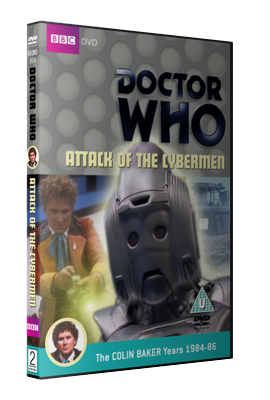 My photo-montage cover for Attack of the Cybermen - photos (c) BBC