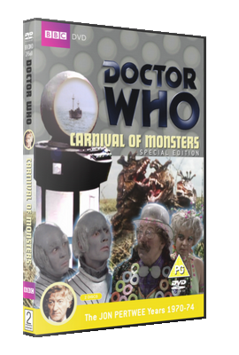 My photo-montage cover for Carnival of Monsters: Special Edition - photos (c) BBC