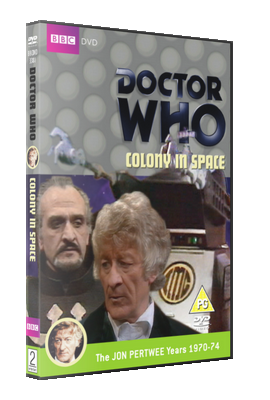 My photo-montage cover for Colony in Space - photos (c) BBC