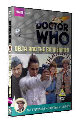 My photo-montage cover for Delta and the Bannermen - photos (c) BBC