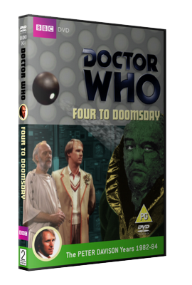 My photo-montage cover for Four to Doomsday - photos (c) BBC