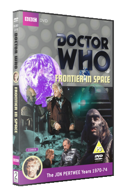 My photo-montage cover for Frontier in Space - photos (c) BBC